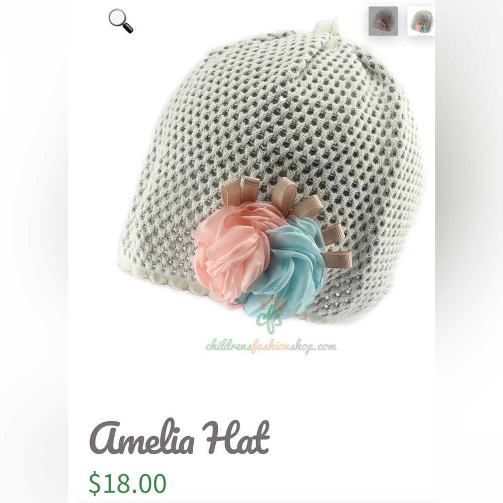 Amelia Girl Cotton Hat